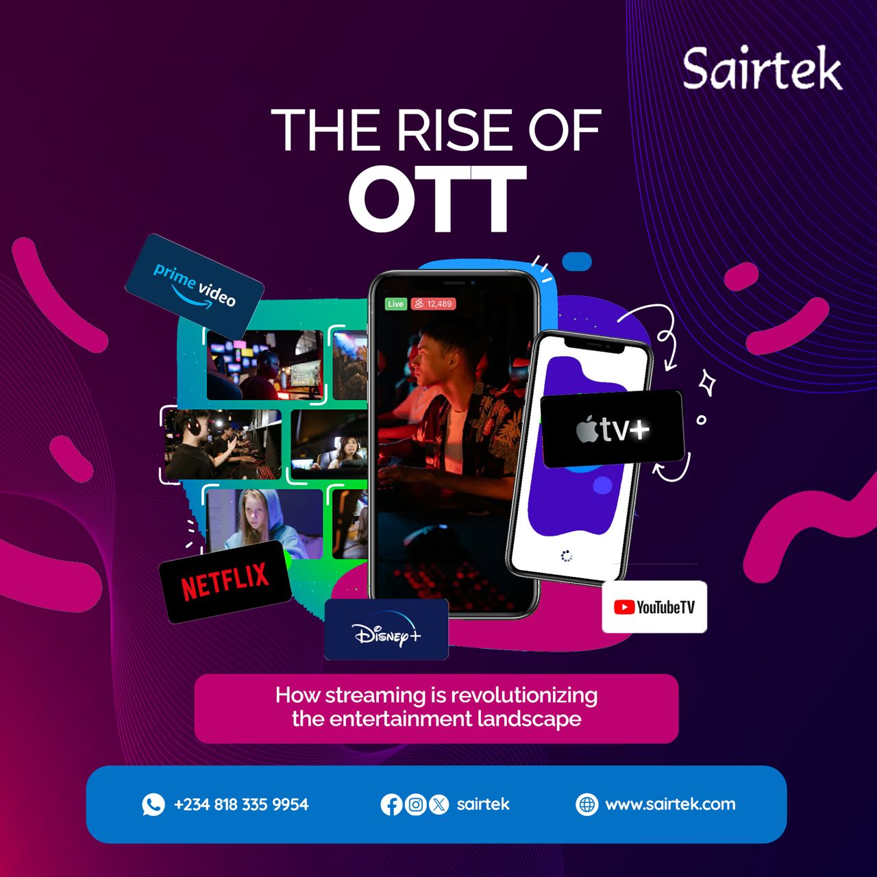 How OTT Streaming Is Shaping the Entertainment Industry